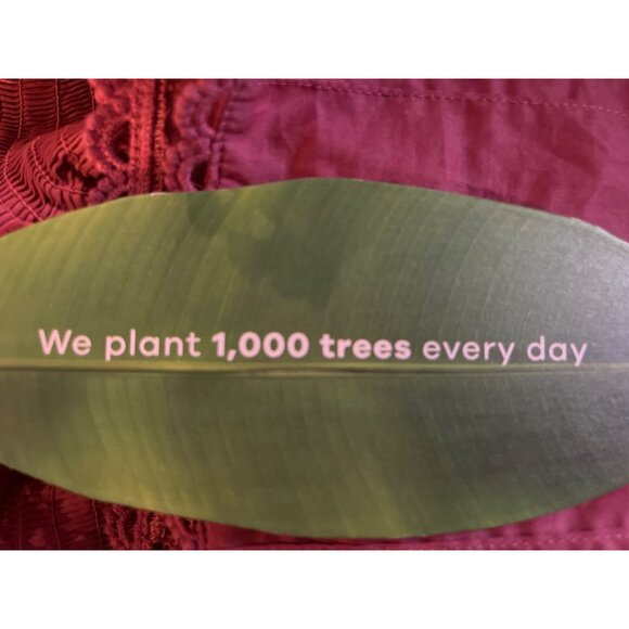 Farm Rio Smocked Blouse Top Ruffles Pink Size XS New With Tag - Picture 6 of 6